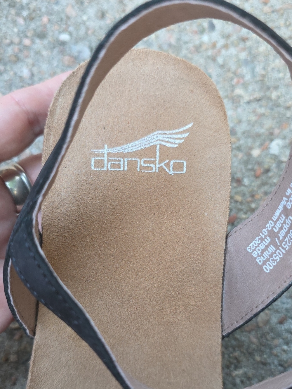 Dansko Rowan Black Leather Closed Toe Mary Jane Size 40 - Picture 4 of 12
